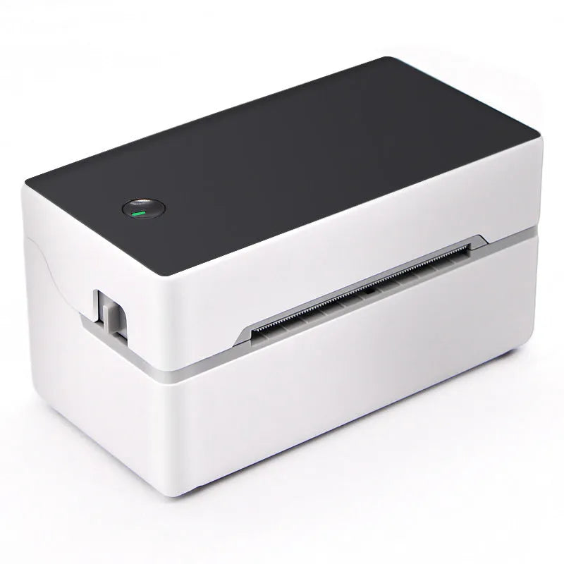 Thermal label printer with USB and Bluetooth, 203 dpi, 150mm/s, 16x8x8cm, for barcode and sticker printing