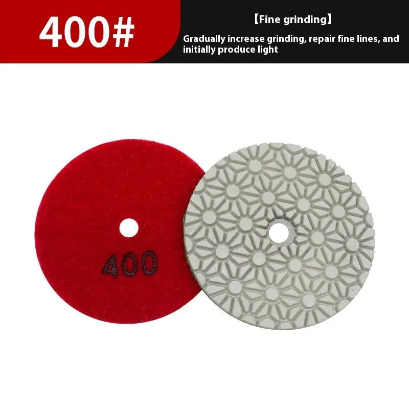 4-inch diamond polishing pad 100mm water mill grinding disc for quartz marble granite terrazzo