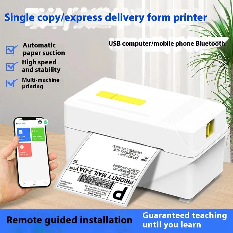 FlashLabel thermal express order label printer with USB connection for shipping labels