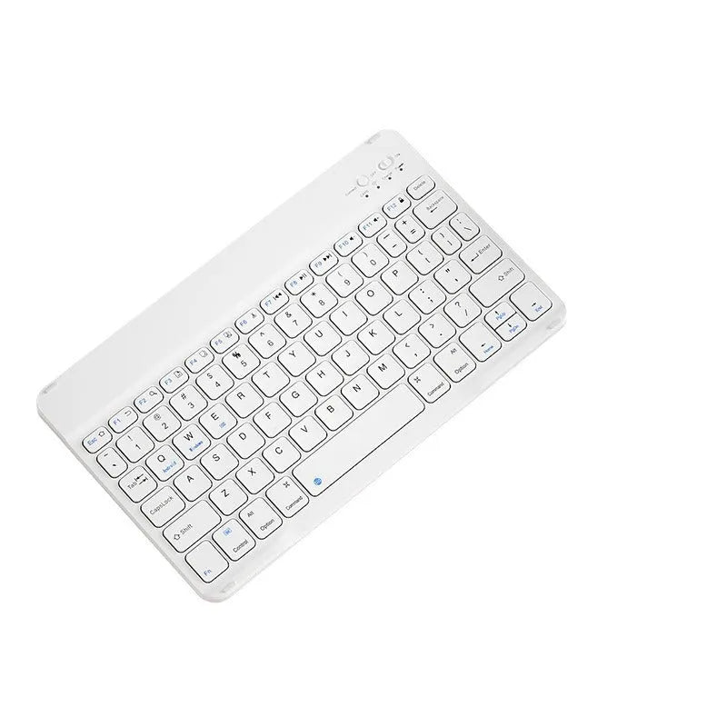 Bluetooth keyboard with rechargeable battery in multiple colour options
