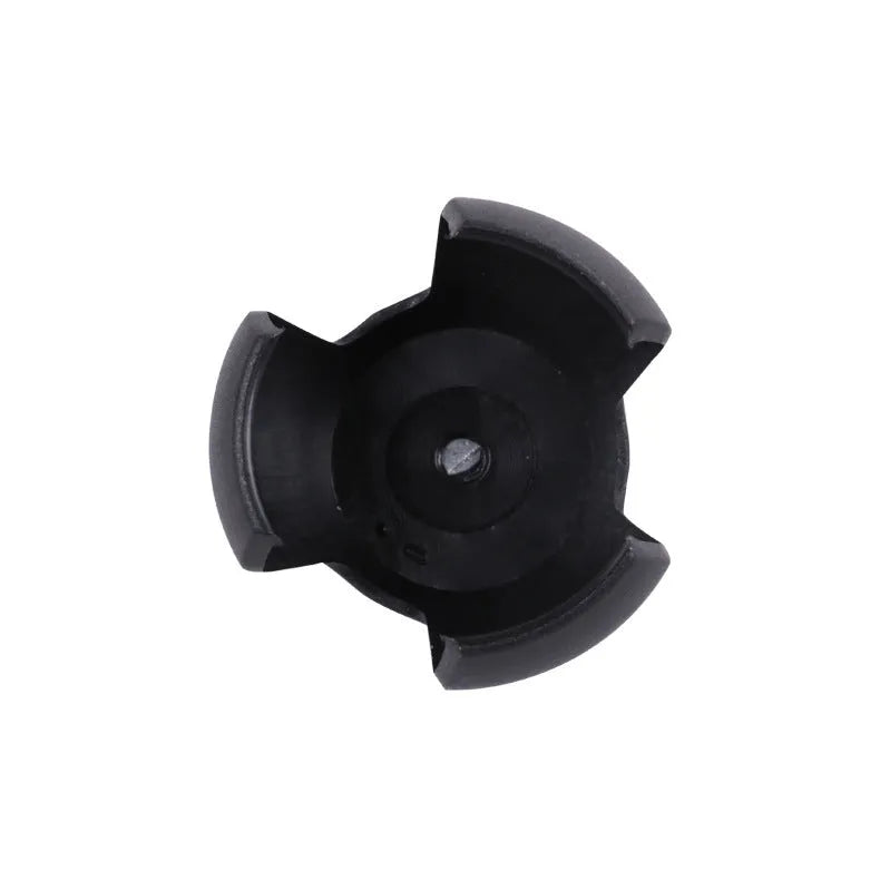 Black golf ball picking device with putter-style clip, 60g weight