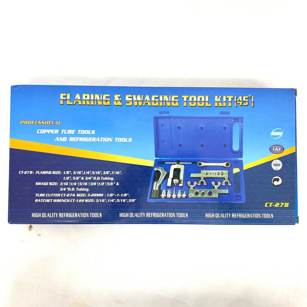 CT-278 cup type trumpet pipe expander tool set for pipe shaping and tube expansion