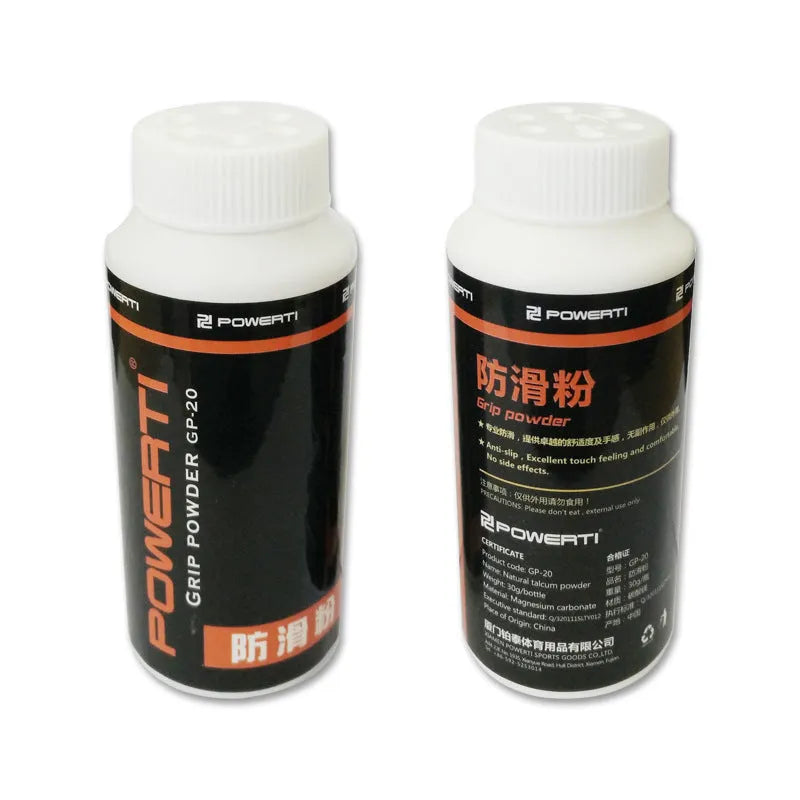 White magnesium carbonate anti-slip powder container for sports grip enhancement