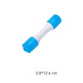 Dual-colour puppy teething chew toy for dogs aged 2-8 months in TPR rubber