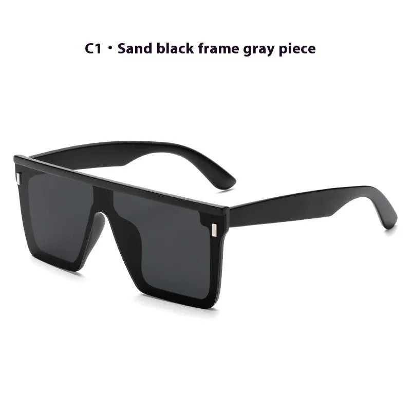 Polarised sunglasses in sand black frame with grey lens for outdoor sports and driving.
