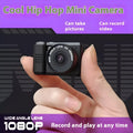 Thumb camera with 0.9 inch screen, 8MP, optical anti shake, in black SLR, pink SLR, or white.