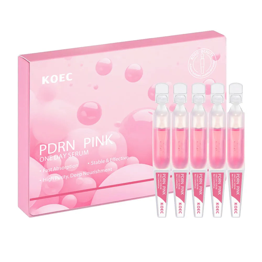 KOEC powder polypeptide disposable moisturising essence sheet masks 10 pack with latex sheets