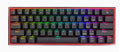 Red Dragon K616/K617 mechanical keyboard, 60% compact, RGB backlight, red axis, three-mode wireless.