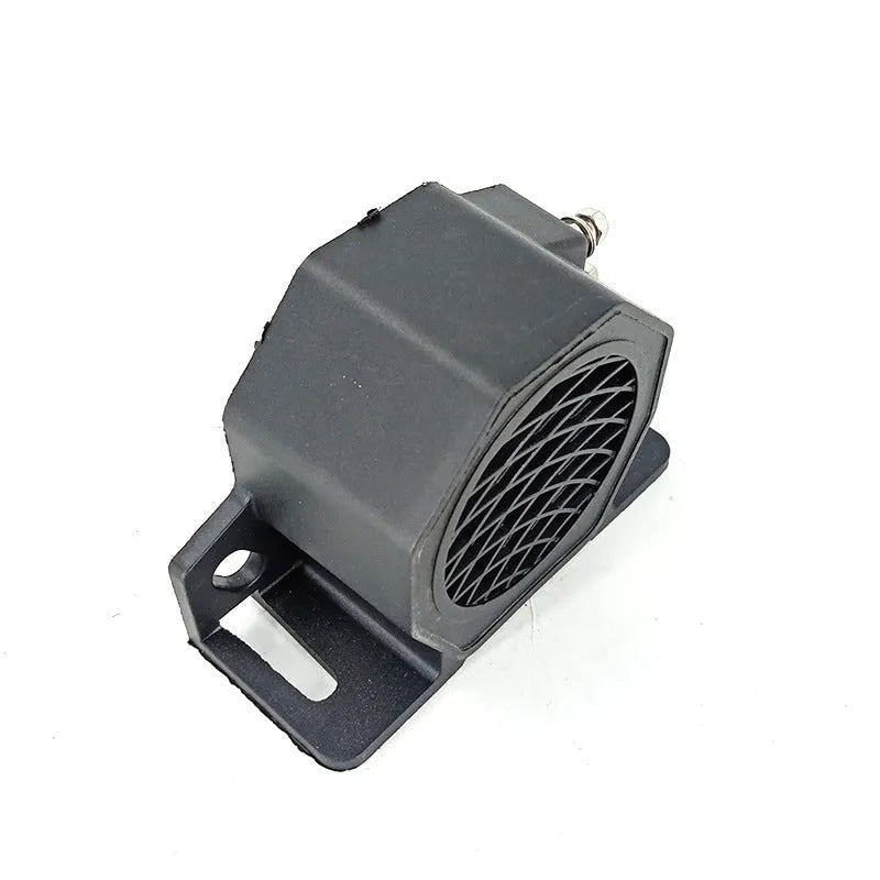 Black GQ-208A reversing horn buzzer for 12-80V electric vehicles with 105dB alarm