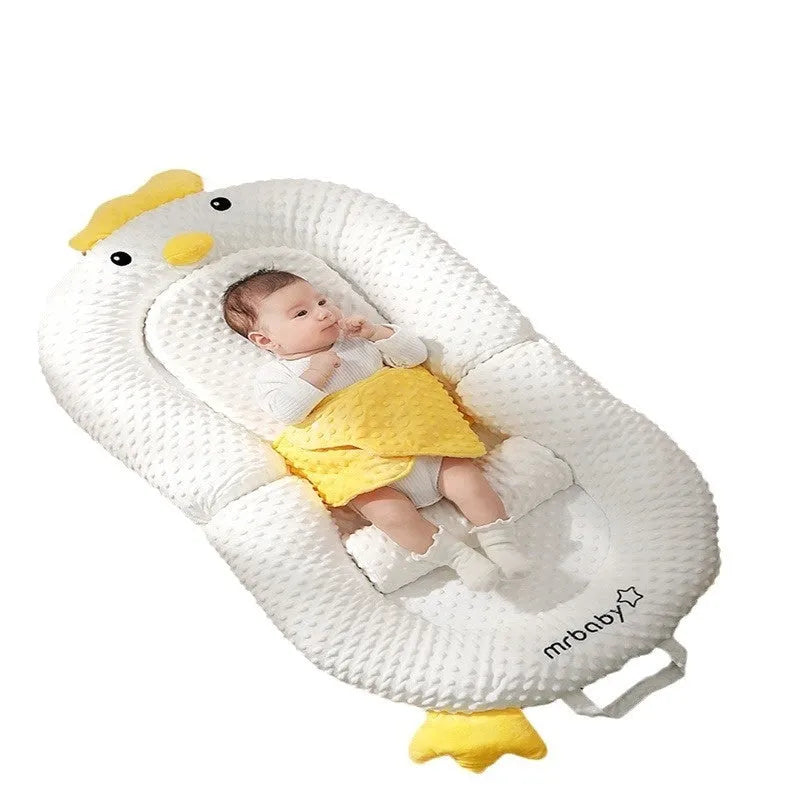 Newborn baby sleeping slope mattress foldable portable fabric in Little Dragon design