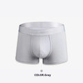 Men's cotton solid colour boxers in black, white, silver grey or light green in sizes L XL XXL
