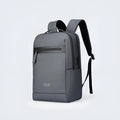 Graphite grey USB charging backpack with 20L capacity and Oxford cloth construction