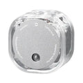 Electric coffee bean sprayer for anti-fly powder in black or silver, simple style for cafes and home use
