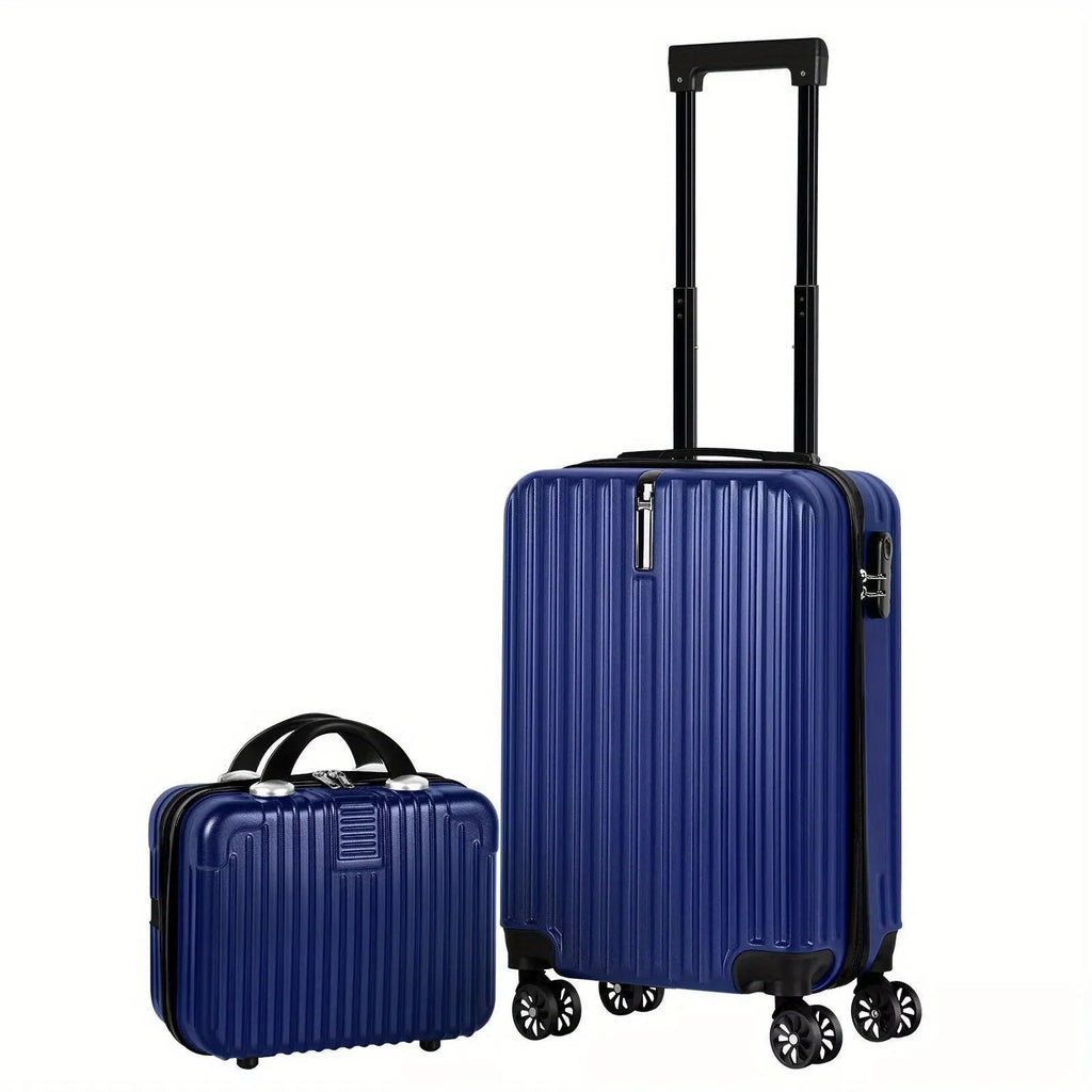Aluminium alloy luggage set with 14 inch and 20 inch matching trunks