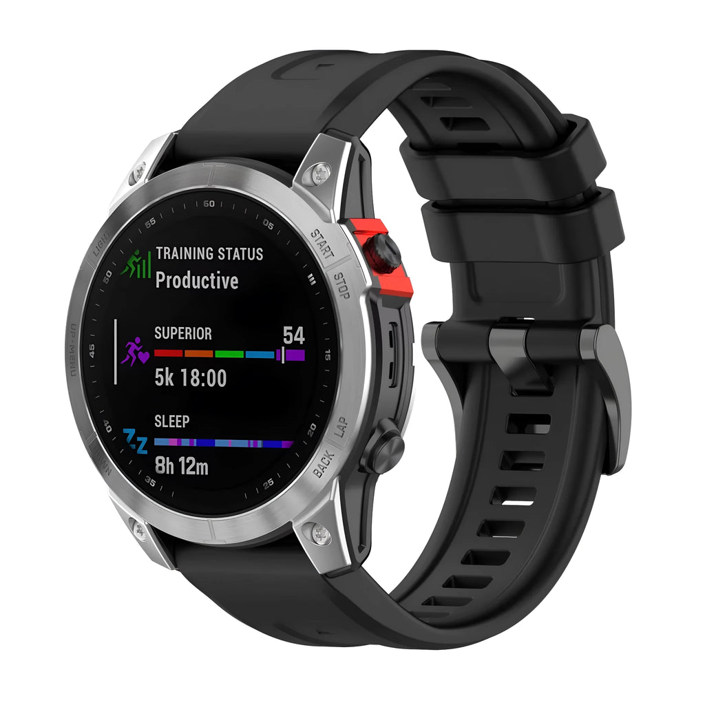 Jiaming Fenix 7 silicone quick release watchband in multiple colours and sizes