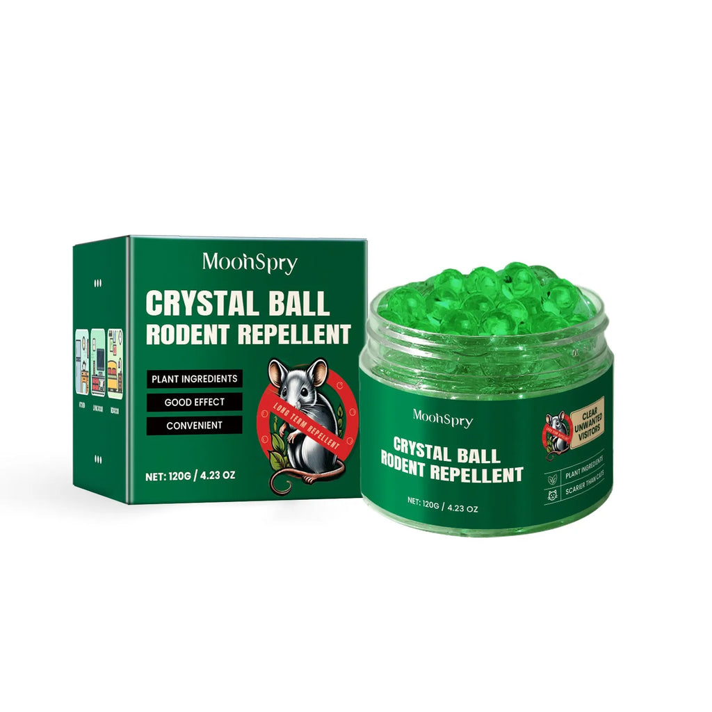 60ml rat repellent spray bottle with natural essential oils including clove, peppermint, camphor and chilli