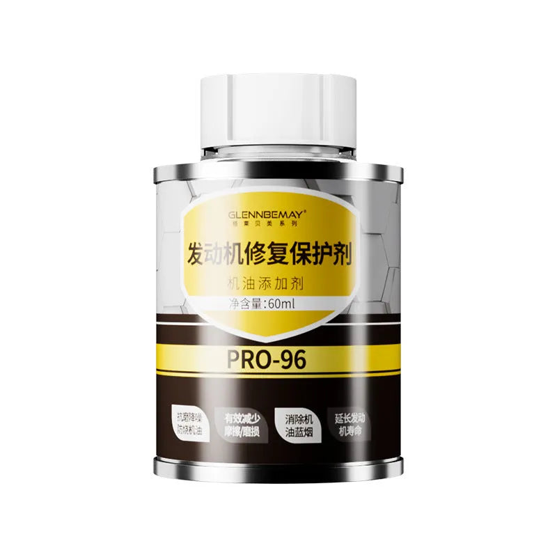 60ml engine oil anti-wear additive in white cover bottle