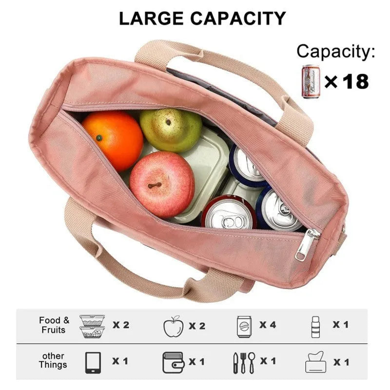 Portable picnic bag with removable shoulder strap and side pocket in cube design