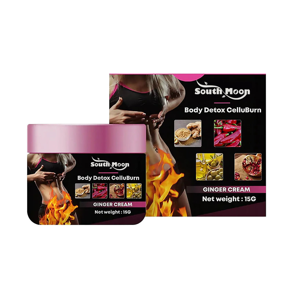 15g tube of Ginger Body Thigh Slimming Tightening Cream with olive oil and hyaluronic acid