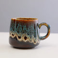 Large retro-style coffee mug with 8.5cm height and 301-400ml capacity in mild luxury design