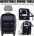 Black Oxford cloth car seat back buggy bag organiser with 42x30cm dimensions