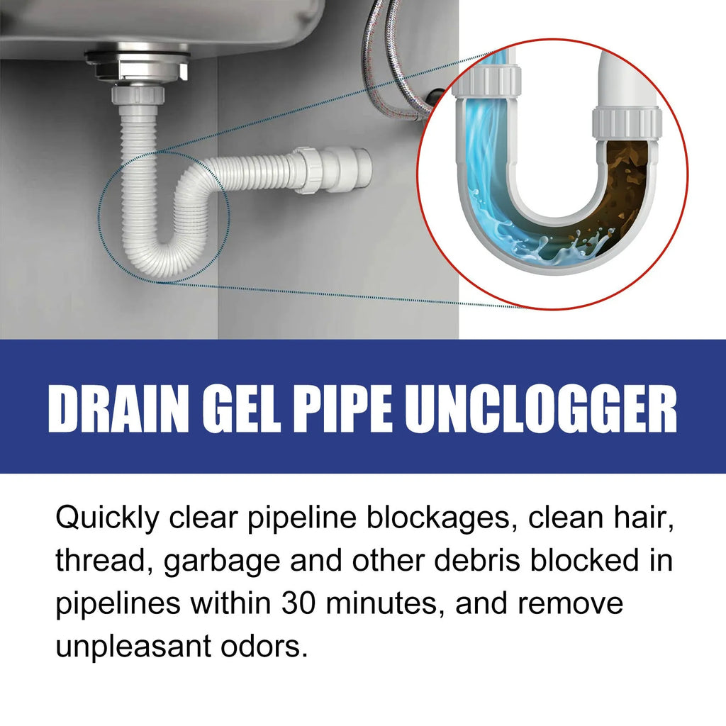 100g pipe dredge agent container for sewer and toilet cleaning, 11cm size