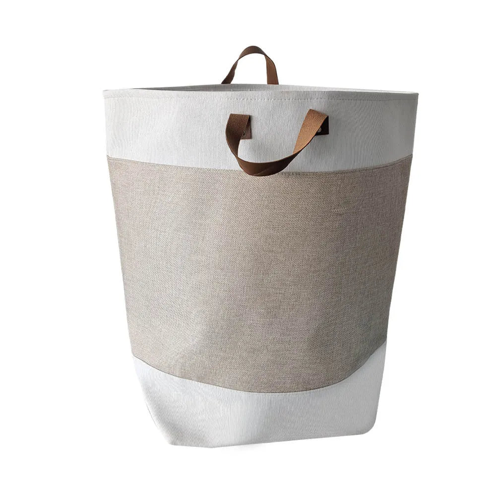 Large fabric under-bed storage bag in a colourful bear pattern, dimensions 35cm by 35cm by 55cm.