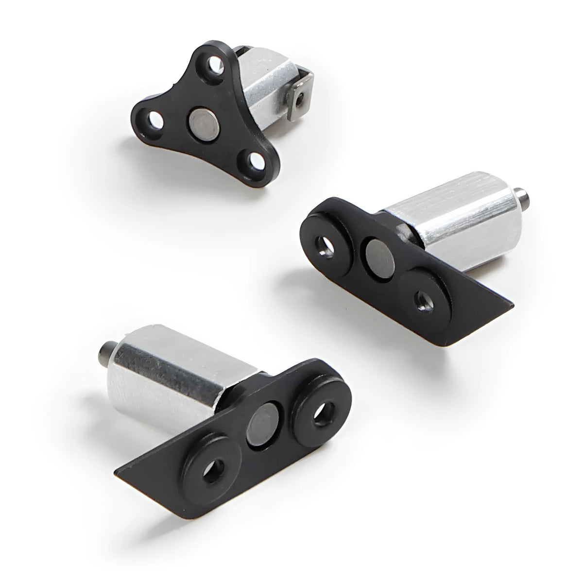 Metal drone motor rotating shaft accessory for front or rear axle replacement.