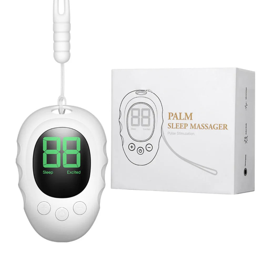 Silicone sleep aid hand grip device with remote control and sleep monitor in black, green and white colour options