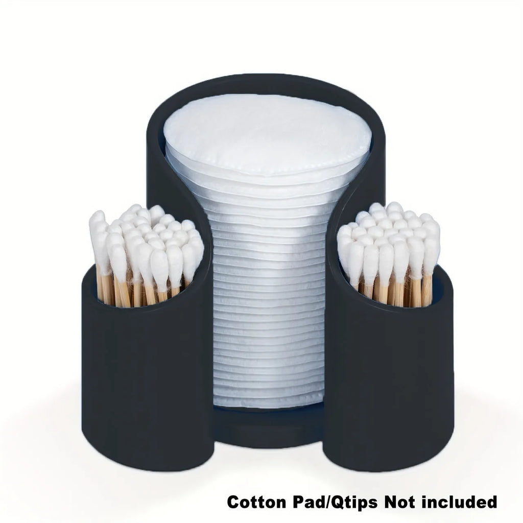 Plastic dental floss storage cotton box in solid colour with modern simple design