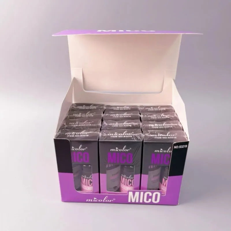 Two-in-one makeup primer and setting spray with 85ml total volume in monochrome packaging