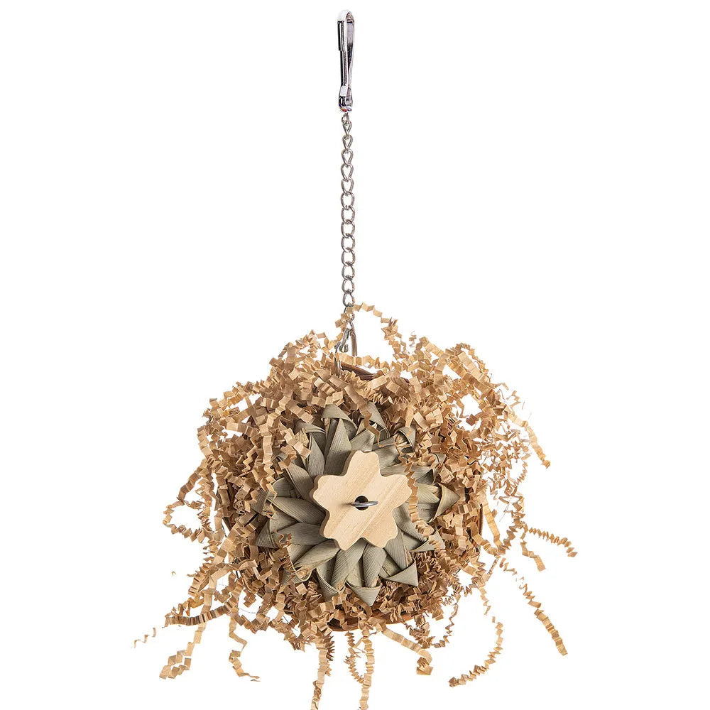 Parrot molar gnawing toy for medium to large birds with three size options