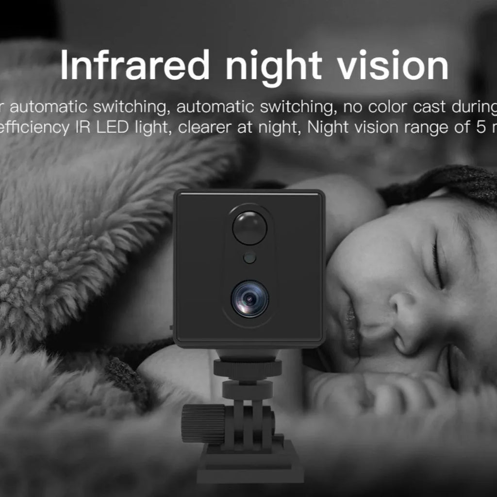 Indoor 4G wireless surveillance camera with 3 million pixel sensor and 10m infrared night vision