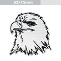 Aluminium car body labelling sticker with animal designs for vehicle appearance modification