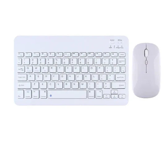 Bluetooth keyboard with rechargeable battery in multiple colour options