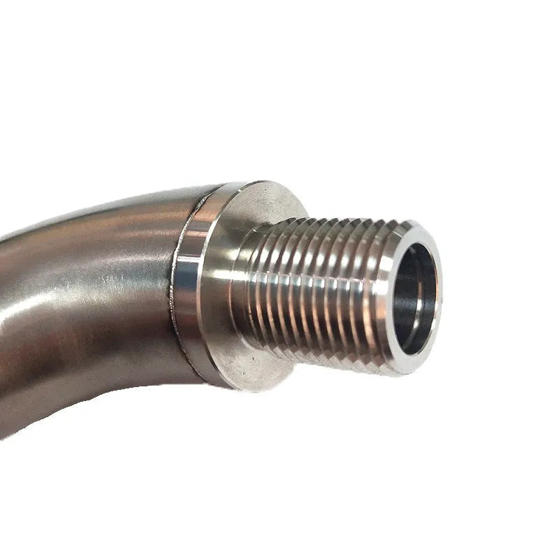 M18 x 1.5 car temperature sensor adapter flow valve with metallic finish