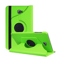 iPad rotating litchi grain leather protective case in clamshell design with multiple colour options
