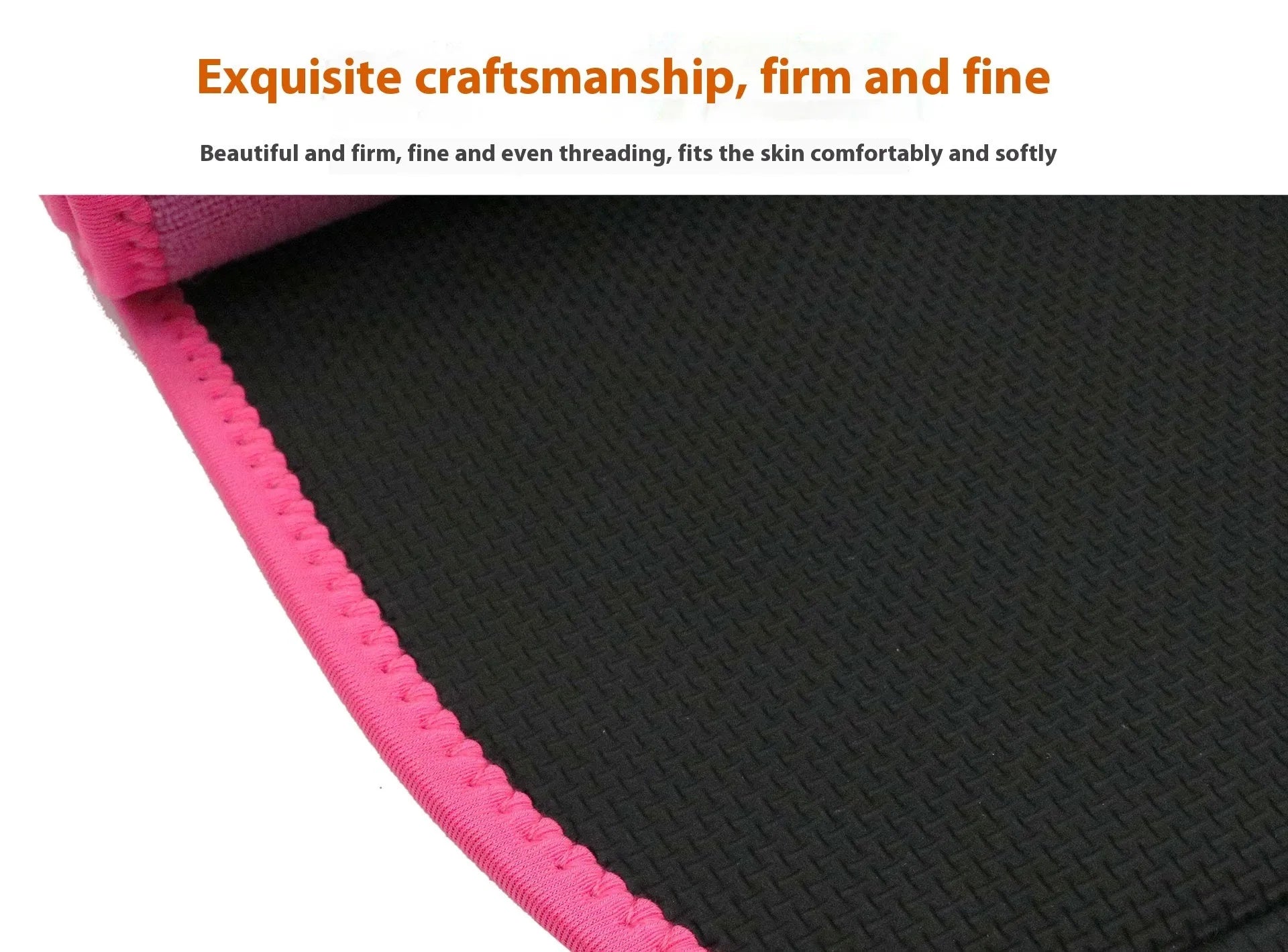 Neoprene lumbar support belt for fitness and running in adjustable design