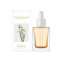 30ml bottle of firming and brightening facial oil with vitamin E and tuberose extract.