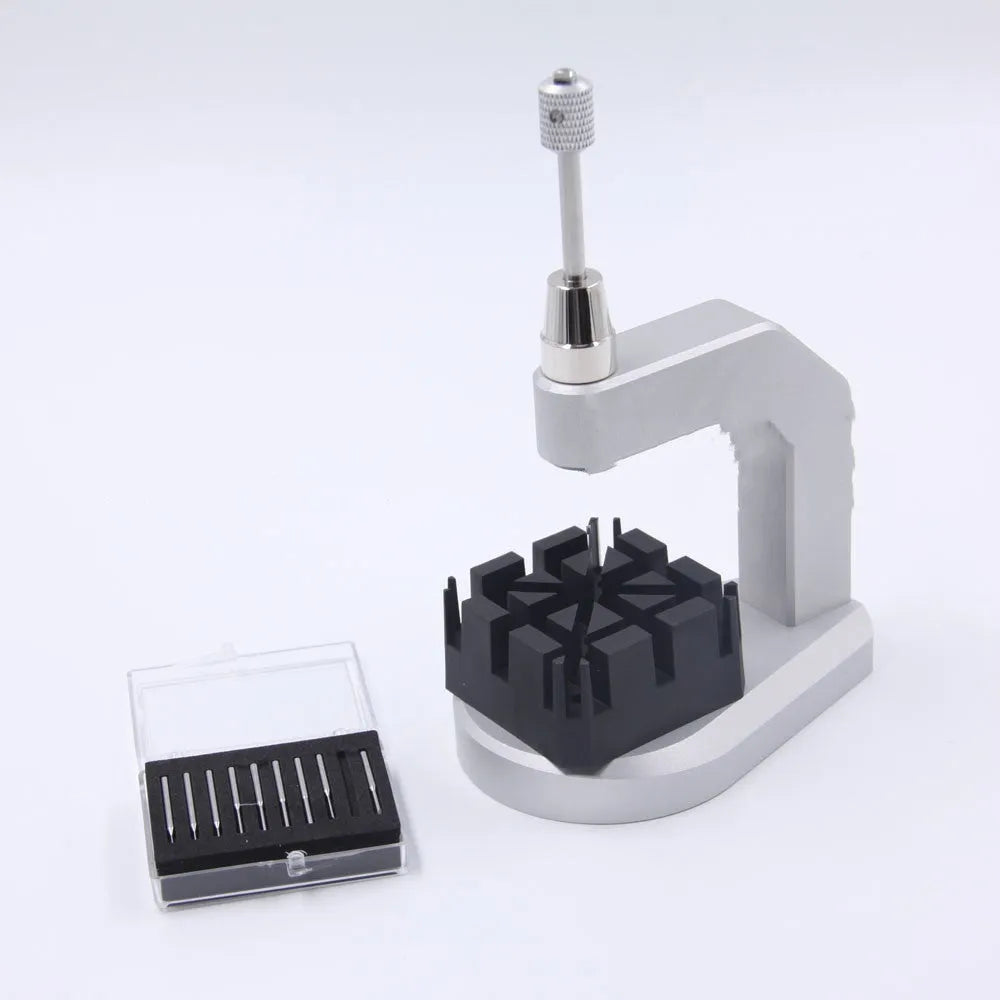 Silver tool steel press strap removal tool for watch and jewellery repair with 0.50-1.60mm blade