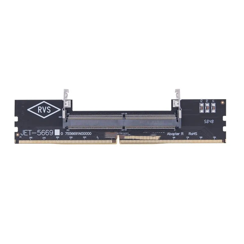 DDR4 laptop to desktop memory adapter card converting SODIMM to DIMM slots