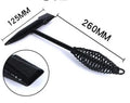Electric welding slag removal hammer with spring handle showing four weight options