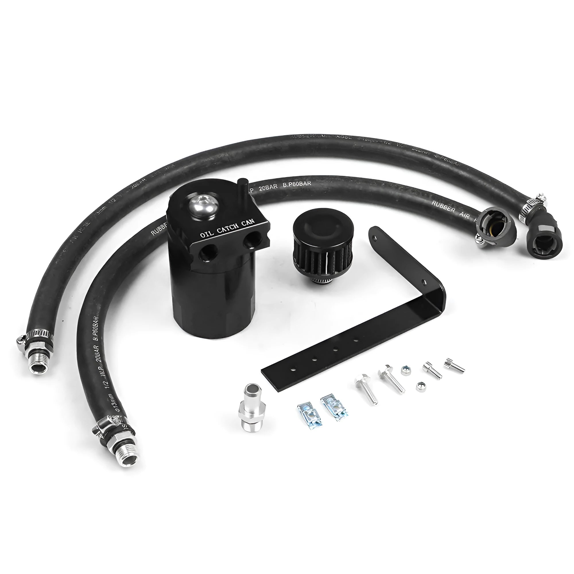 Aluminium alloy oil separator for Ford Expedition in black, blue, red, and silver colour options