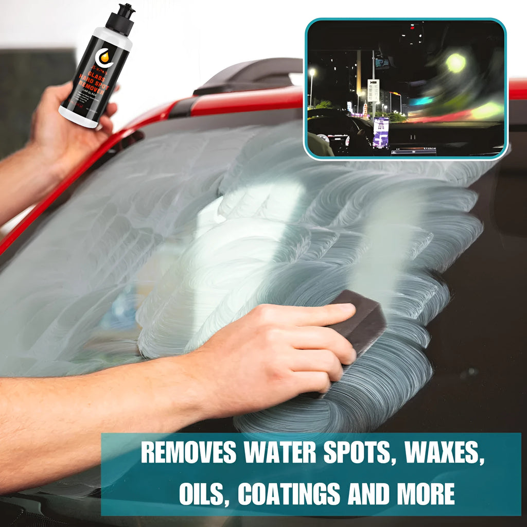 Glass oil film remover cleaning cream paste for car windscreen decontamination in 50ml 100ml 200ml sizes