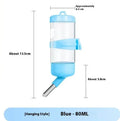 Plastic ball kettle water feeder for small pets in green, yellow, pink, white or sky blue