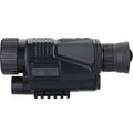 NV300 infrared digital night vision telescope body with 40mm lens, rubber-coated ABS casing, and included storage bag for outdoor hunting and bird watching