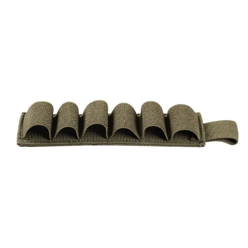 6-hole tactical storage sticker in 1000D nylon measuring 5 by 16.5 centimetres