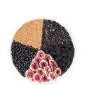 Mulberry flaxseed fig tea bags with drinking cup for women's health