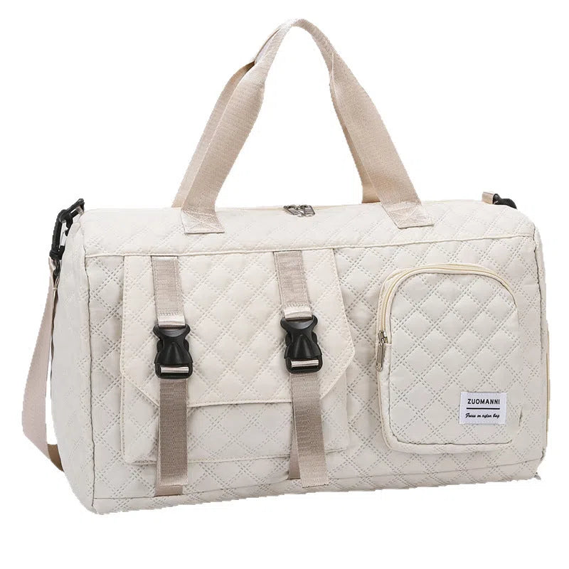 Unisex handheld travel bag in Oxford cloth with polyester lining, 20-35 litre capacity, shown in a listed colour