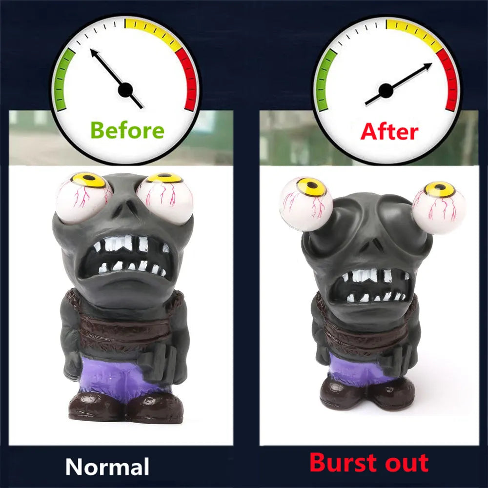 Turbo car decompress ornament kit with pressure regulating valve and decorative doll for turbocharged vehicles